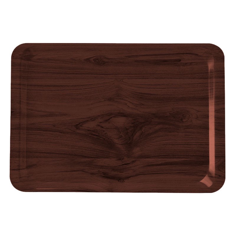 Dbmark - Plateau rectangulaire Capri rebord élevé - Surface lisse - 32X44CM - 32 x 44 cm - CA3244E73