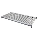 Dbmark - Kit 4 étagères à claire-voie Basics - 610X910MM - Graphite Brossé - CBSK2436V1580