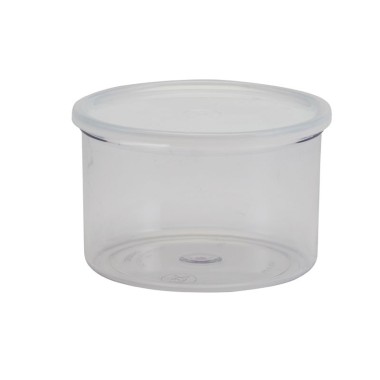 Dbmark - Pot à buffet et couvercle - 17,2 x 17,2 x 11 cm - Transparent - CCP15152