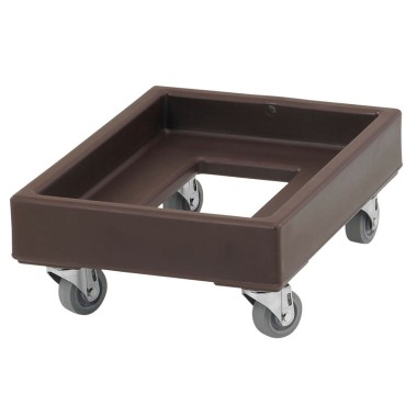 Dbmark - Chariot Camdolly pour cageots et caisses de 49,5 x 67,5 cm - 55,5 x 41,5 x 20,5 cm - Marron Foncé - CD1420131