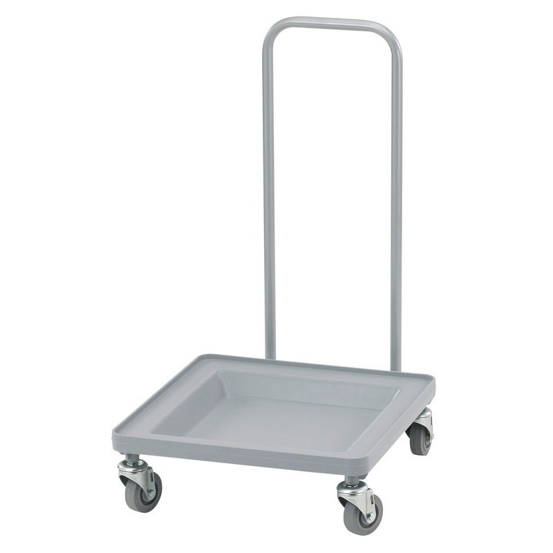Dbmark - Chariot Camdolly pour casiers à vaisselle avec poignée - 59 x 54 x 94 cm - Gris Clair - CDR2020H151