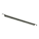 Dbmark - Barres de séparation des étagères - Barre d’angle - 61 cm longue - Gris Moucheté - CSDBA480
