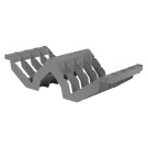 Dbmark - Clayette de séchage inclinée pour 8 emplacements  - 26,3 x 59,2 x 16 cm - Gris Clair - CSDR8151
