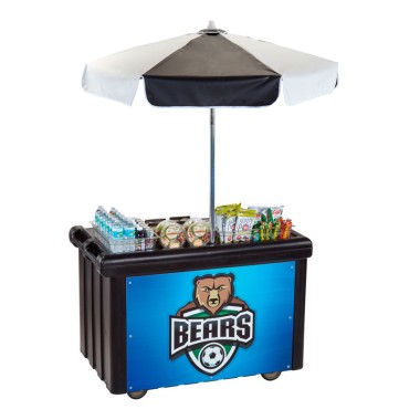 Dbmark - Voiture ambulante Camcruiser avec 1 bac GN 1/1 - 140 x 80 x 130 cm - CVC55110