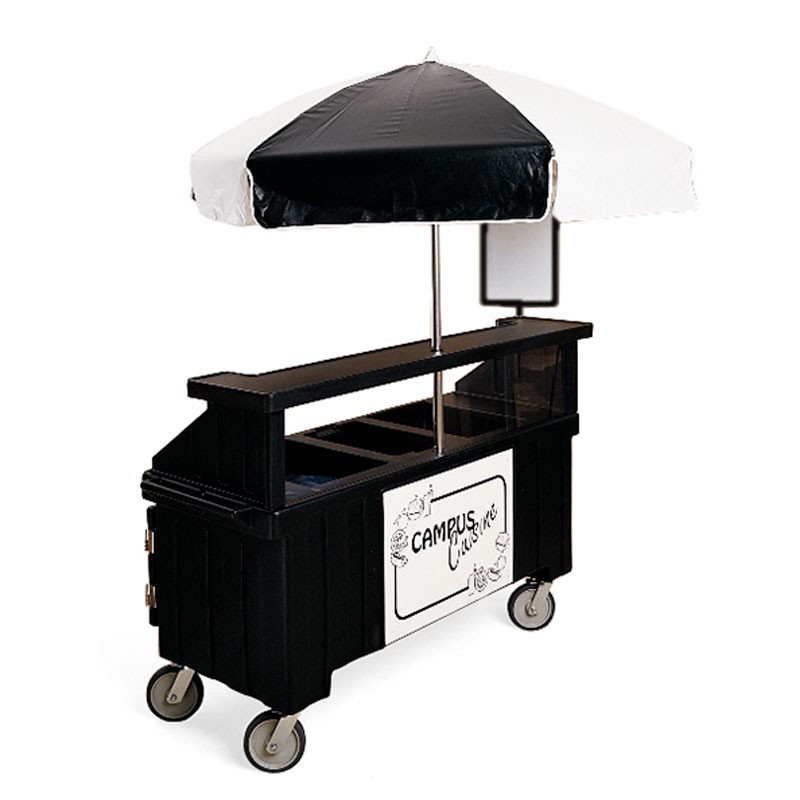 Dbmark - Voiture ambulante Camcruiser avec 1 bac GN 1/1 y 2 bacs de 56 x 39 x 15 cm - 189 x 81 x 130 cm - CVC72110