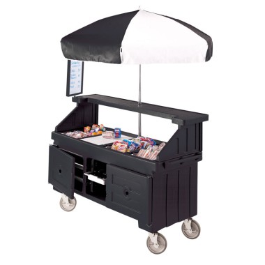 Dbmark - Voiture ambulante Camcruiser avec 4 bacs GN 1/1 - 189 x 81 x 130 cm - CVC724110