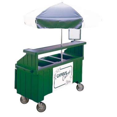 Dbmark - Voiture ambulante Camcruiser avec 1 bac GN 1/1 y 2 bacs de 56 x 39 x 15 cm - 189 x 81 x 130 cm - CVC72519