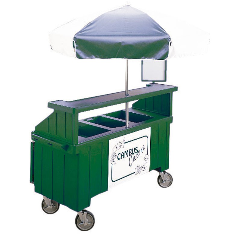 Dbmark - Voiture ambulante Camcruiser avec 1 bac GN 1/1 y 2 bacs de 56 x 39 x 15 cm - 189 x 81 x 130 cm - CVC72519