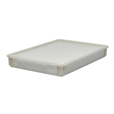 Dbmark - Boîtes à pâte à pizza 46x66x3mm - 66 x 46 x 7,6 cm - Blanc - DB18263CW148