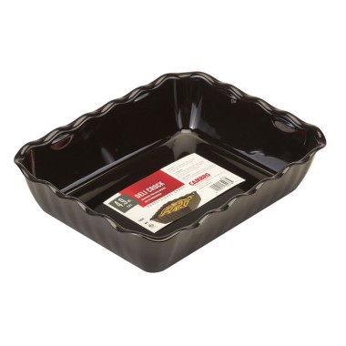 Dbmark - Saladier rectangulaire - 26,5 x 33,5 x 8 cm - Noir - DC10110