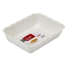 Dbmark - Saladier rectangulaire - 26,5 x 33,5 x 8 cm - Blanc - DC10148