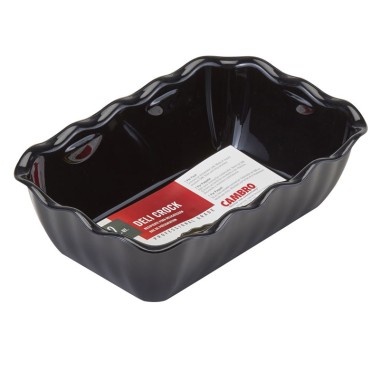 Dbmark - Saladier rectangulaire - 17,5 x 26 x 8 cm - Noir - DC5110