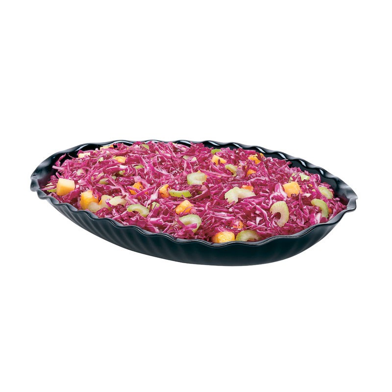 Dbmark - Deli Platter ovale - 40 x 28,7 x 5,5 cm - Noir - DP15110