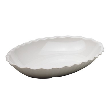 Dbmark - Plat ovale - 40 x 28,7 x 5,5 cm - Blanc - DP15148