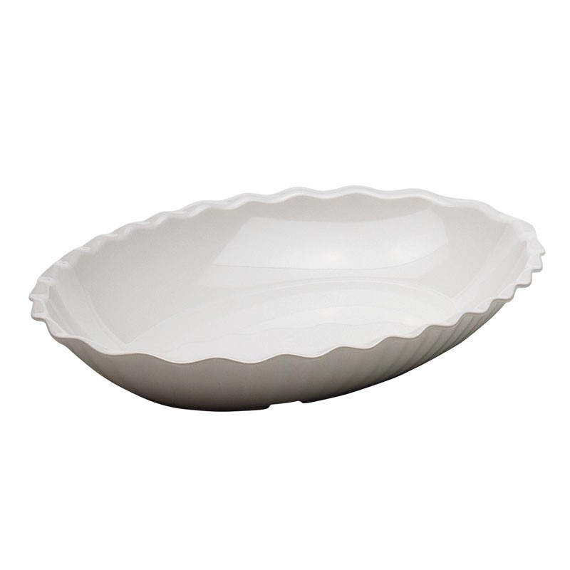 Dbmark - Plat ovale - 40 x 28,7 x 5,5 cm - Blanc - DP15148