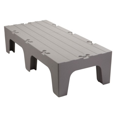 Dbmark - Palettes de stockage à surface pleine - 52x152x30CM - 52 x 152 x 30 cm - Gris Moucheté - DRS60480