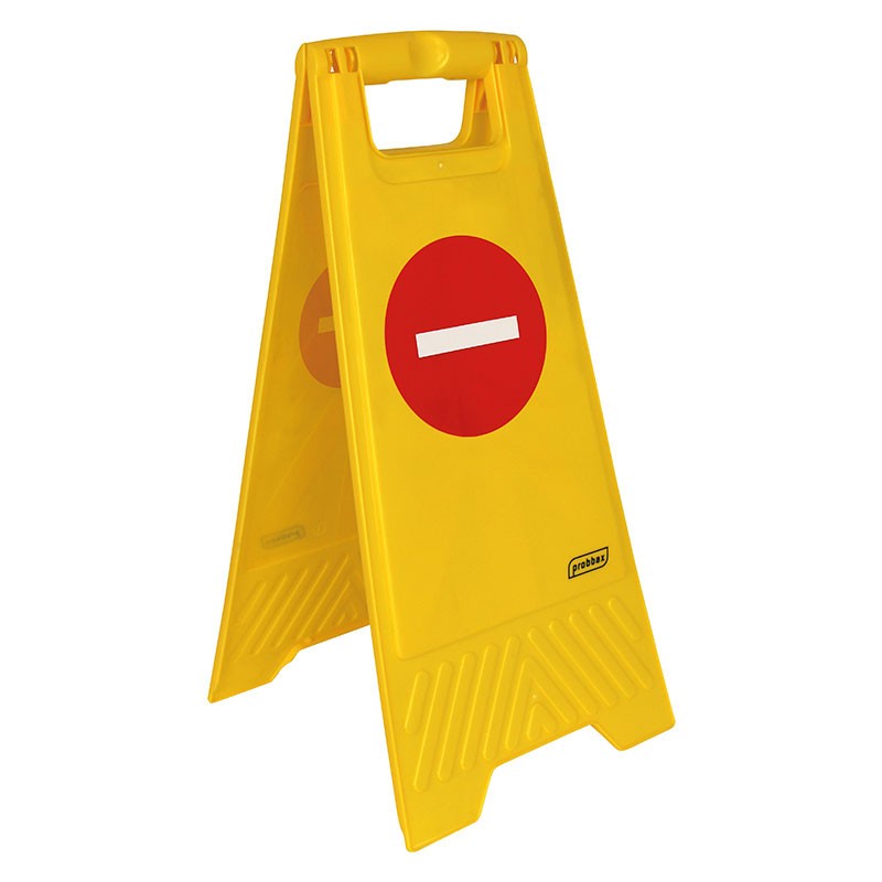 Dbmark - Panneau d'avertissement "Sens unique" (sans texte) - 28 x 4 x 60 cm - Jaune - FS-1015-YEL