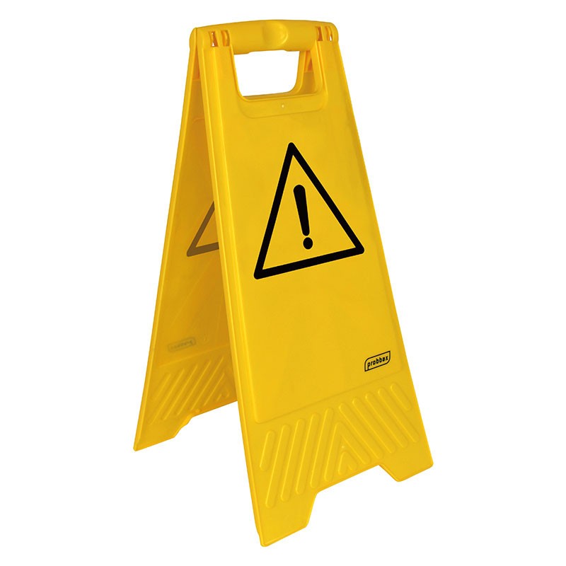 Dbmark - Panneau d'avertissement "Danger" (sans texte) - 28 x 4 x 60 cm - Jaune - FS-1016-YEL