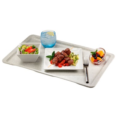 Dbmark - Plateau Versa Lite - Rebord plat - Surface lisse - 32,5 x 53 cm - GL4002A20