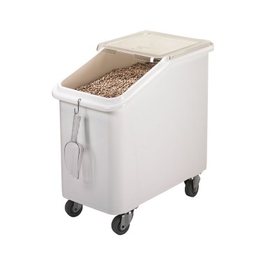 Dbmark - Bacs à ingrédient avec couvercle incliné - 75 x 42 x 71 cm - Blanc - IBS27148