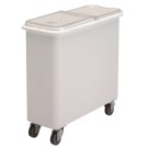 Dbmark - Bac à ingrédient avec couvercle plat - 76,5 x 33 x 72,5 cm - Blanc - IBSF27148