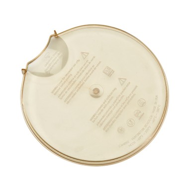 Dbmark - Couvercle anti-éclaboussures pour 200MCH y 400MCH - 19 x 19 x 2,5 cm - Ambre - MCCH150