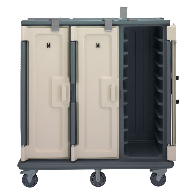 Dbmark - Chariot de distribution de plateaux repas - 74,5 x 152,5 x 162 cm - MDC1418T30191