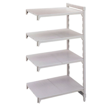 Dbmark - Unité add. Premium 4ét. pleines , 400x1435x1800 mm - Blanc moucheté - MPA41418S4PKG