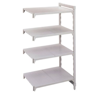 Dbmark - Unité add. Premium 4ét. pleines , 400x735x1800 mm - Blanc moucheté - MPA4718S4PKG