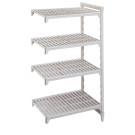 Dbmark - Unité add. Premium 4ét. à claire-voie , 500x735x1800 mm - Blanc moucheté - MPA5718V4PKG