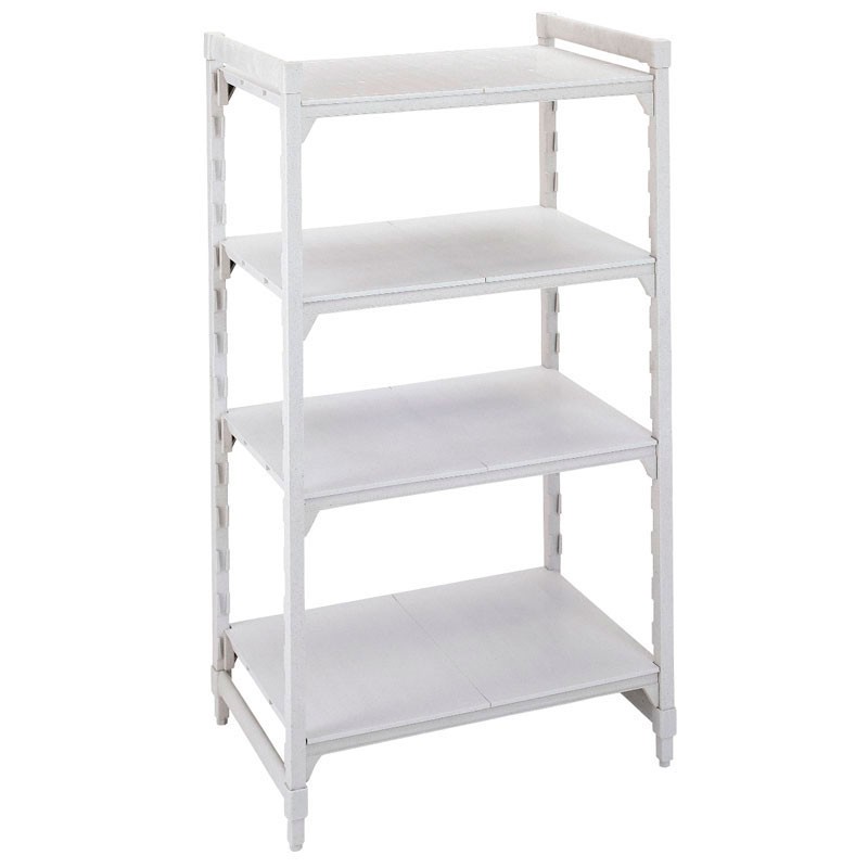 Dbmark - Unité fixe Premium 4ét. pleines , 400x1380x1800 mm - Blanc moucheté - MPU41318S4PKG