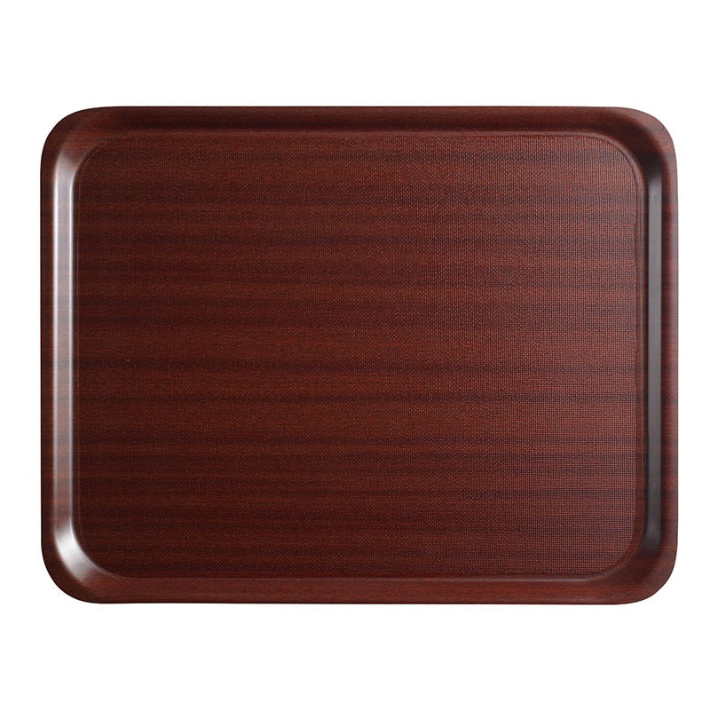 Dbmark - Plateau rectangulaire Mykonos - Surface antidérapante - 27 x 38 cm - MY2738E73