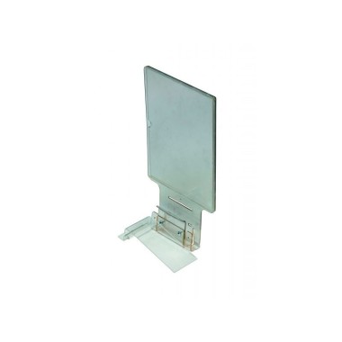 Dbmark - Panneau signalisation pour PB-1080 & 1090 - 4,8 x 23,5 x 46 cm - Transparent - PB-1008-CLR
