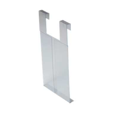 Dbmark - Panneau signalisation (à pendre) pour PB-1080 & 1090 - 3,2 x 22,5 x 41 cm - Transparent - PB-1009-CLR