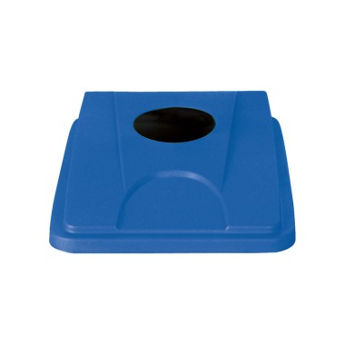 Dbmark - Couvercle "gobelets, cannettes, bouteilles" pour collecteur PB-1080 & 1090 - 45,5 x 33 x 6,5 cm - PB-1012-BLU