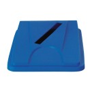 Dbmark - Couvercle "papier" pour collecteur PB-1080 & 1090 - 45,5 x 33 x 6,5 cm - Bleu - PB-1014-BLU