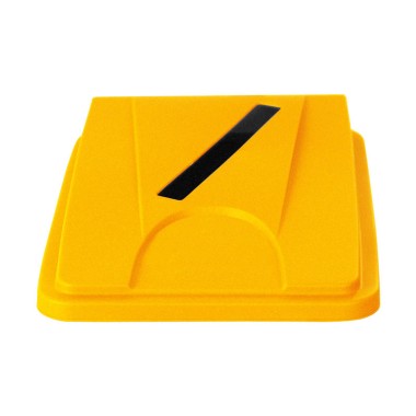 Dbmark - Couvercle "papier" pour collecteur PB-1080 & 1091 - 45,5 x 33 x 6,5 cm - Jaune - PB-1014-YEL