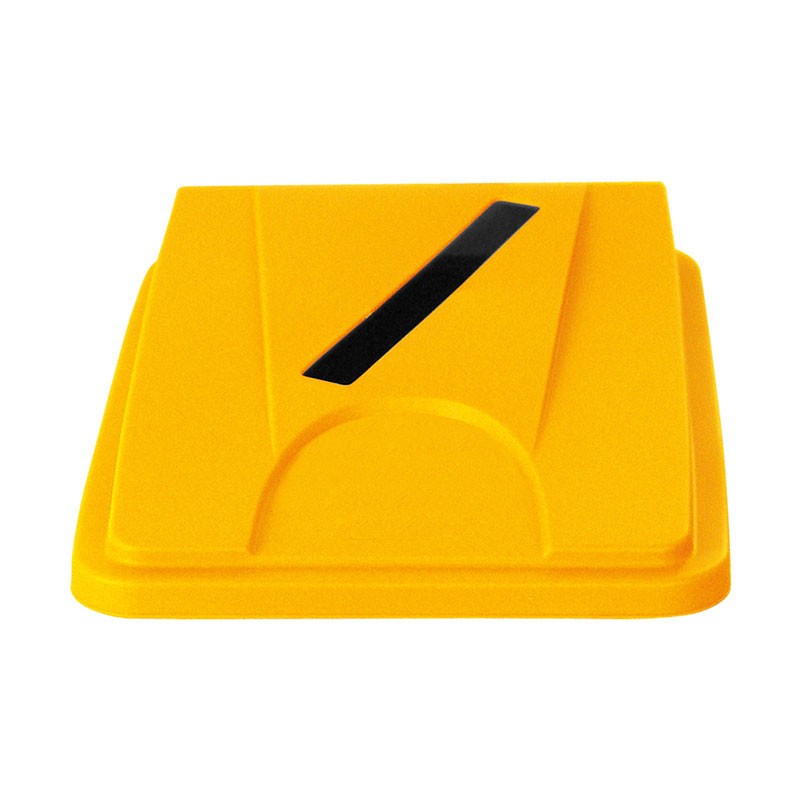 Dbmark - Couvercle "papier" pour collecteur PB-1080 & 1091 - 45,5 x 33 x 6,5 cm - Jaune - PB-1014-YEL