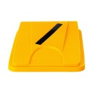 Dbmark - Couvercle "papier" pour collecteur PB-1080 & 1091 - 45,5 x 33 x 6,5 cm - Jaune - PB-1014-YEL