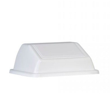 Dbmark - Couvercle basculant pour collecteur PB-1141 - 39,5 x 27,6 x 14,5 cm - Blanc - PB-1121-WHT
