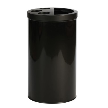 Dbmark - Collecteur mixte pour gobelets et déchets - Noir - PB-3143-BLA