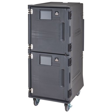 Dbmark - Chariots 60 x 40 à compartiments neutres - 71 x 90,8 x 167,6 cm - Gris Anthracite - PCUPP615