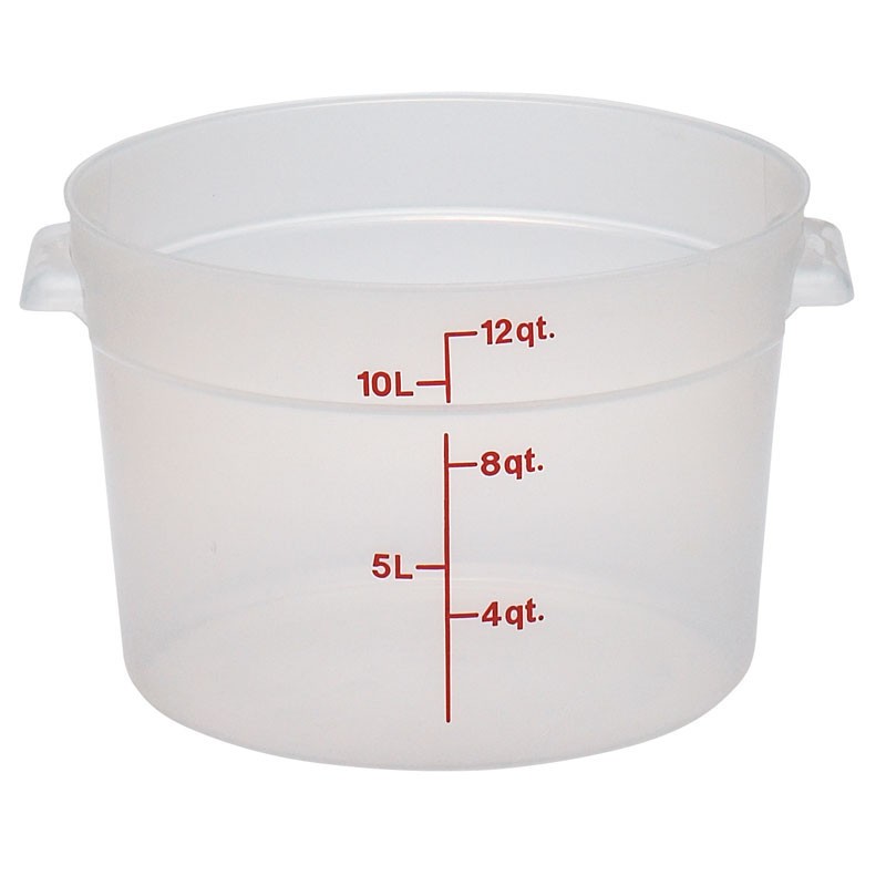 Dbmark - Boîte ronde - 37,8 x 37,8 cm - Translucide - RFS12PP190