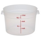 Dbmark - Boîte ronde - 37,8 x 37,8 cm - Translucide - RFS12PP190
