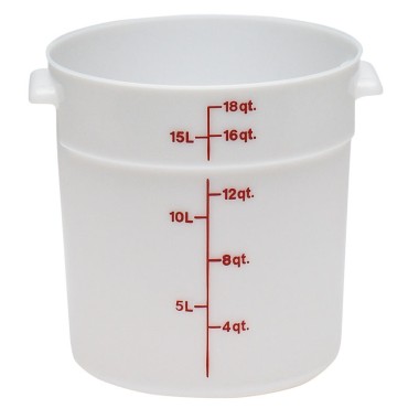 Dbmark - Boîte ronde - 37,8 x 37,8 cm - Blanc - RFS18148