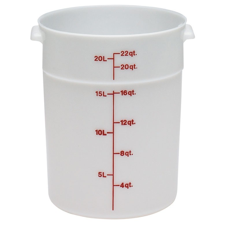 Dbmark - Boîte ronde - 37,8 x 37,8 cm - Blanc - RFS22148