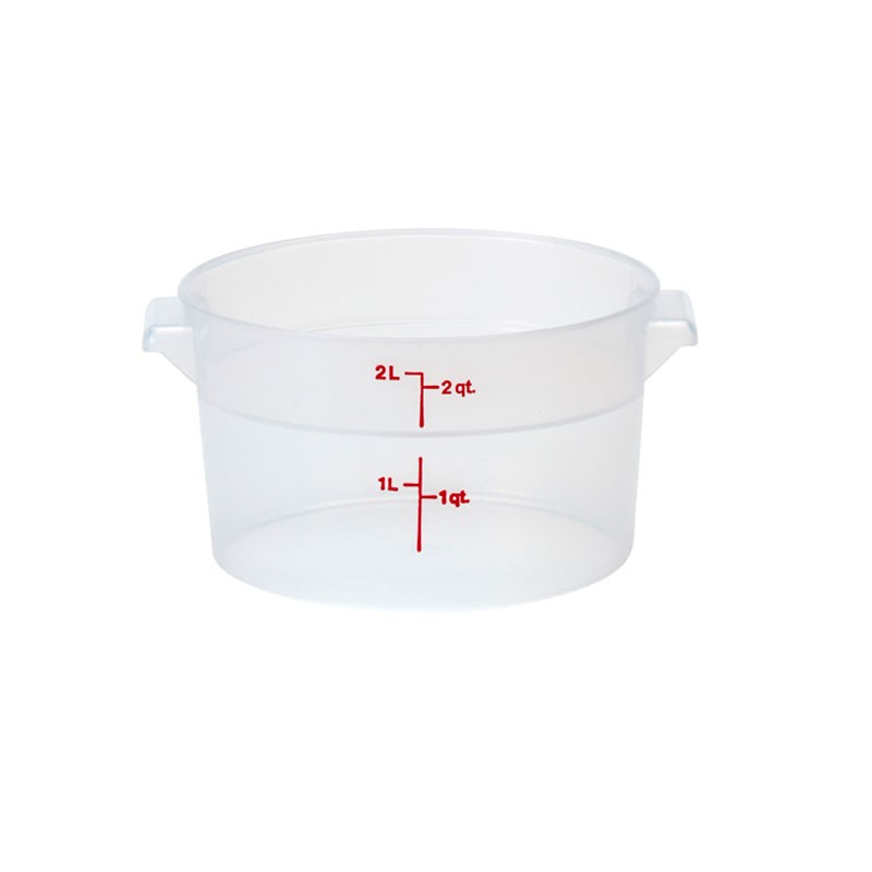 Dbmark - Boîte ronde - 20,8 x 20,8 cm - Translucide - RFS2PP190