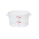 Dbmark - Boîte ronde - 20,8 x 20,8 cm - Translucide - RFS2PP190