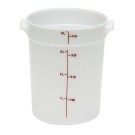 Dbmark - Boîte ronde - 20,8 x 20,8 cm - Blanc - RFS4148