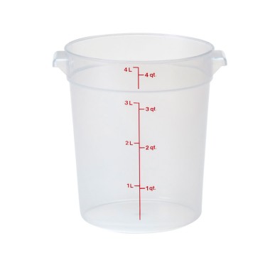 Dbmark - Boîte ronde - 20,8 x 20,8 cm - Translucide - RFS4PP190
